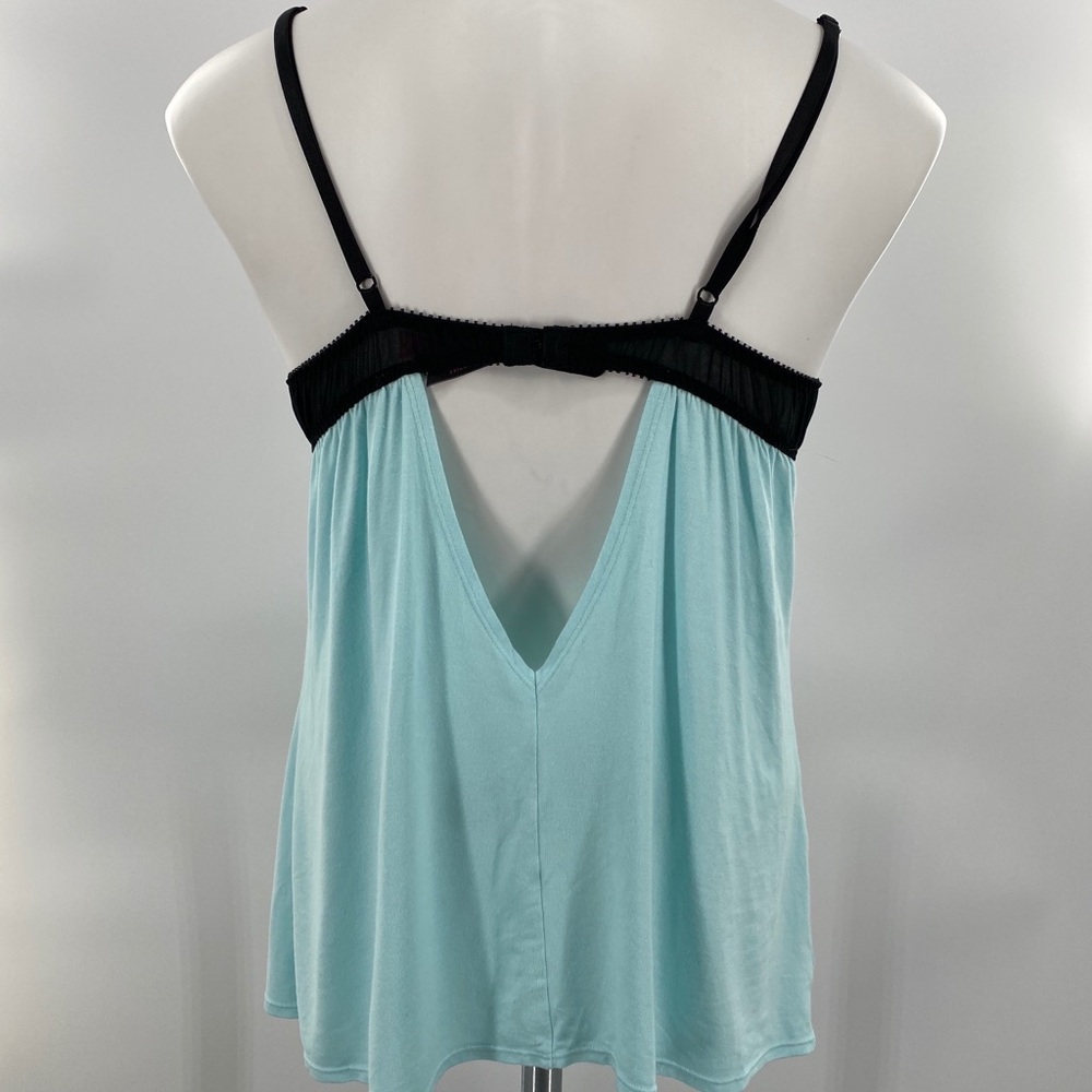 10 E Betsey Johnson Intimates Teal Chemise Nightie Sm - Picture 3 of 9